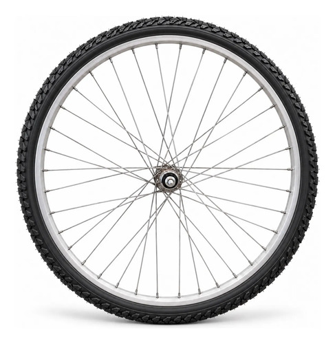 Jgo Ruedas Alum. Rod. 26 Mtb + Cubiertas Dhs Slick + Cámaras - Imagen 4