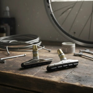 Par De Tacos De Freno V-brake Aluminio Tw - Bscp
