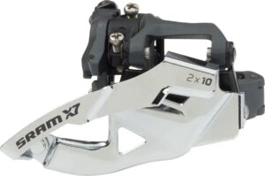 Descarrilador Frontal Sram X7, 2x10, Dualpull, P/ Bici.