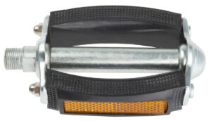 Pedal Acero/goma.c/reflector Y Bolillas, Calidad A-302p/bici
