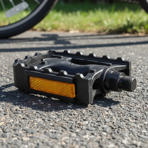 Pedal Mtb, C/reflector Y Bolillas Calidad A Eje 9/16-3301