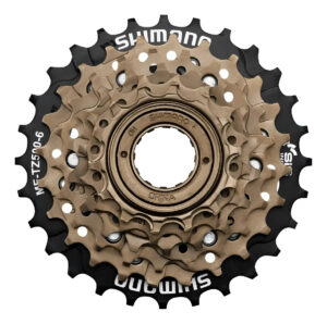 Piñon Shimano Mf-tz500-6 14/28 Dts, 6 Vel. Bici