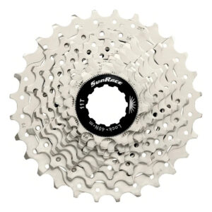 Piñón Casette Sunrace Csrs1 10v 11-28t Acero Bicicleta Ruta Plateado 28