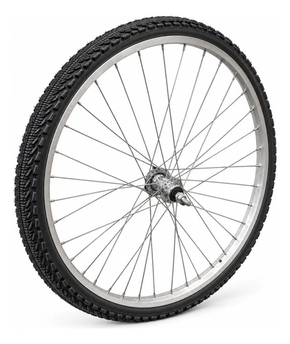 Jgo Ruedas Alum. Rod. 26 Mtb + Cubiertas Dhs Slick + Cámaras - Imagen 3