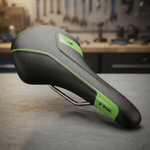 Asiento Tkx Mtb 280 * 145 Mm Negro/verde 315 Gr. Cód:d-3017