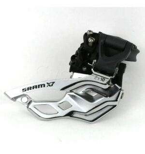 Descarrilador Frontal Sram X7, 2x10 Vel, Dualpull. P/ Bici